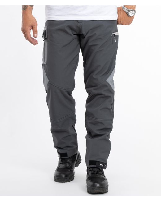Rock Creek Softshellhose in Gray für Herren