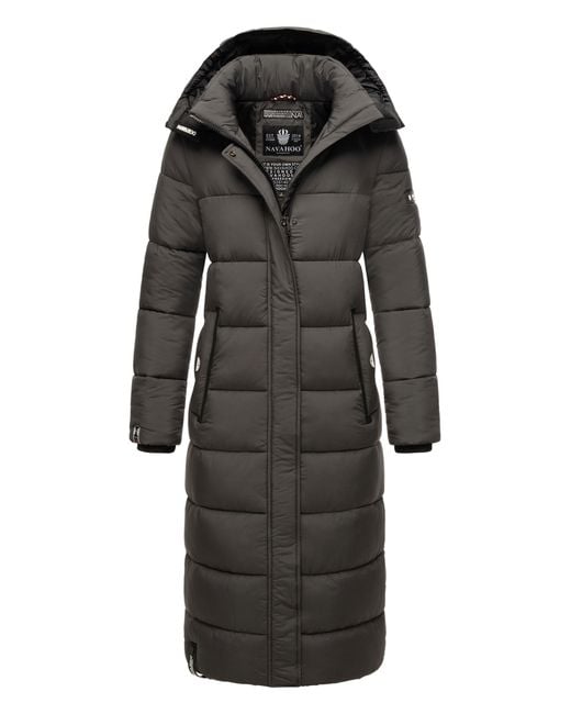 Navahoo Black Isalie Damen Winter Steppjacke – Warm, Stylisch & Wasserabweisend