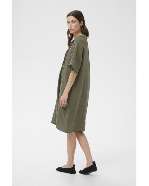 Part Two Jurk Aylapw Jurk A-Shape in het Green