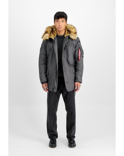 Alpha Industries Polar Winter Jacket in het Blue voor heren