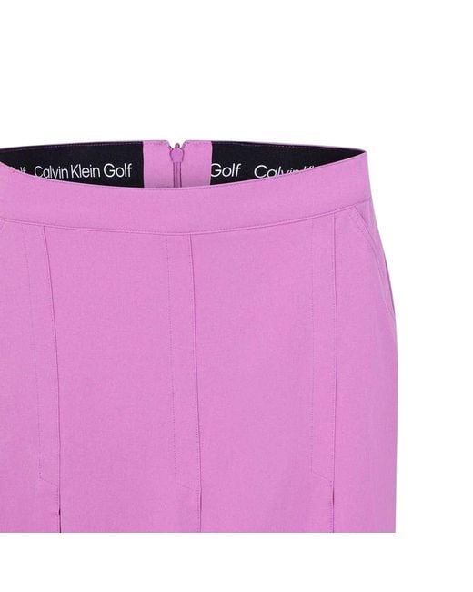 Calvin Klein Golf Skort (Orchidee) in het Purple