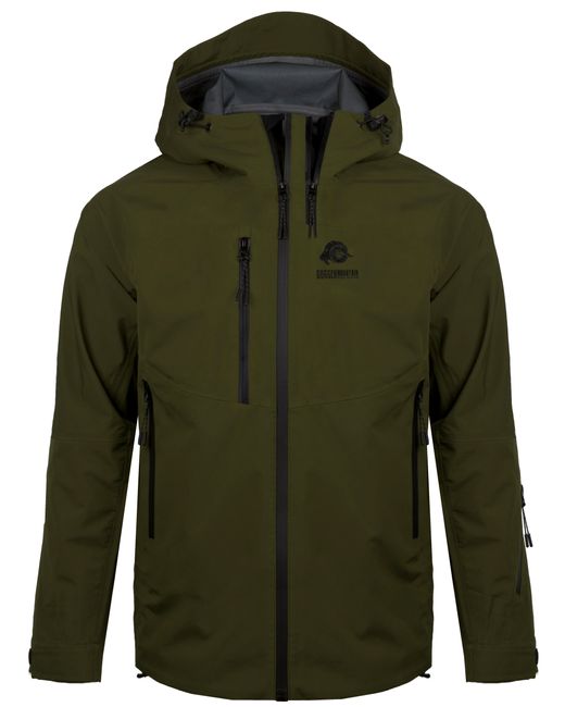 GUGGEN Mountain Herren Wanderjacke 3-Lagen Hardshell in Green für Herren