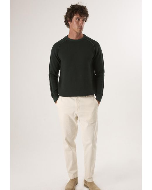 Felix Hardy Pullover Basic-Pullover Mit Rundhalsausschnitt in Black für Herren