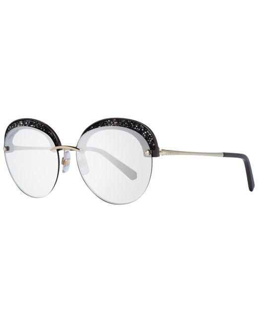 Swarovski Sunglasses Sk0256 32G 56 in het Metallic