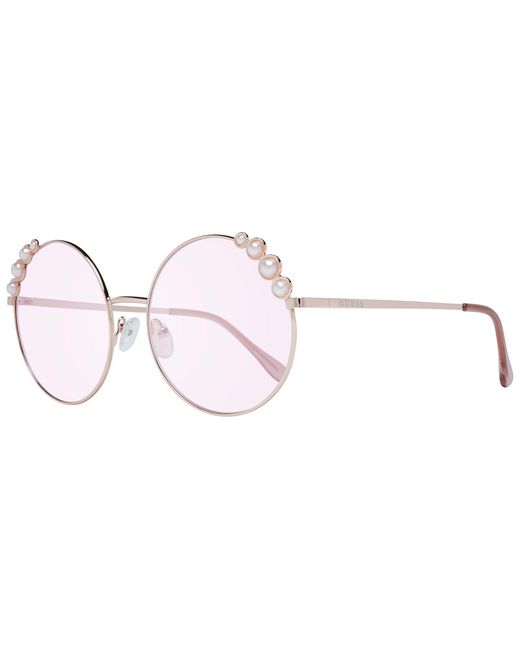 Guess Pink Sunglasses Gf0355 28T 58