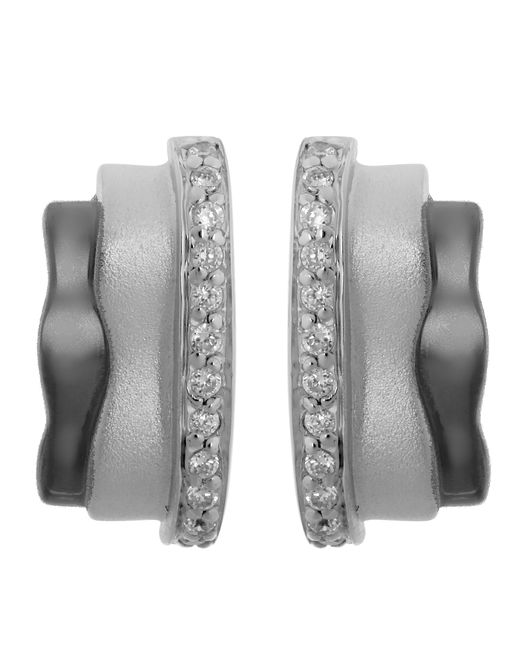 Orphelia Gray 925 Sterling Stud Earrings