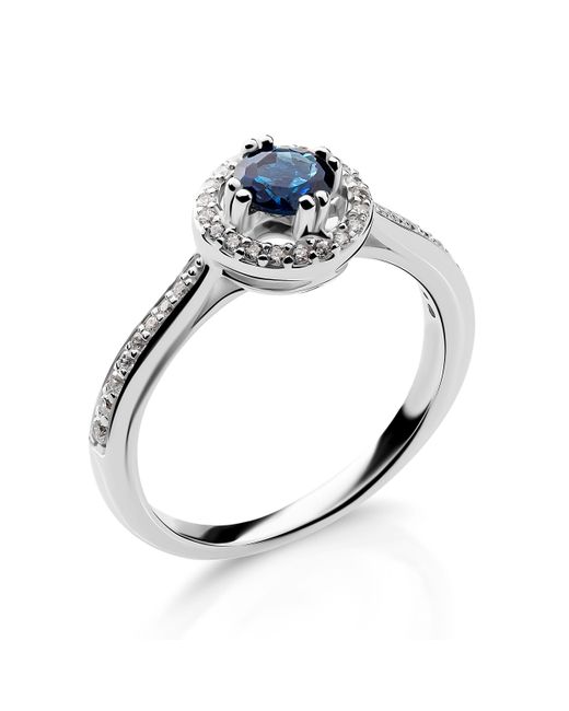 Orphelia Blue 'Kaia' 925 Sterling Ring