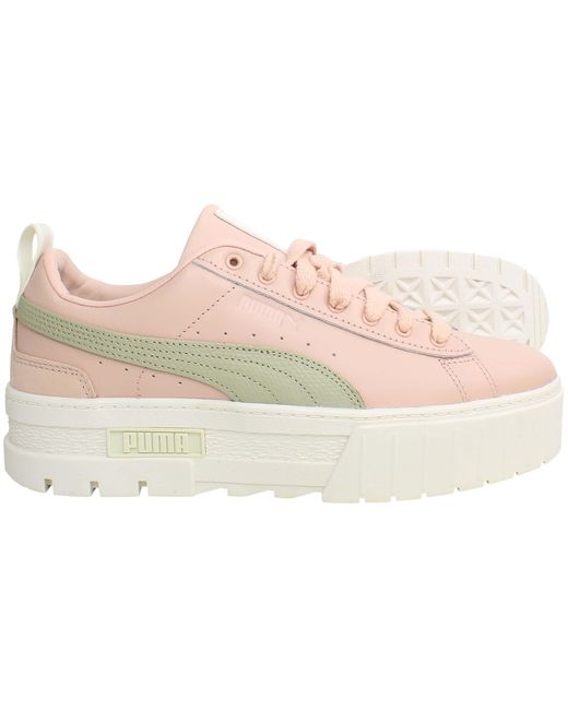 PUMA Pink Mayze Luxe Trainers