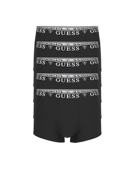 Guess Boxer-Shorts Homme Pack X5 G Stretch in Black für Herren