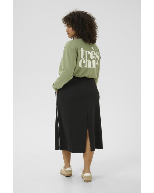 Kaffe Rok A-Shape in het Green