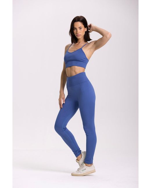 Onamaste Seamless Legging in het Blue