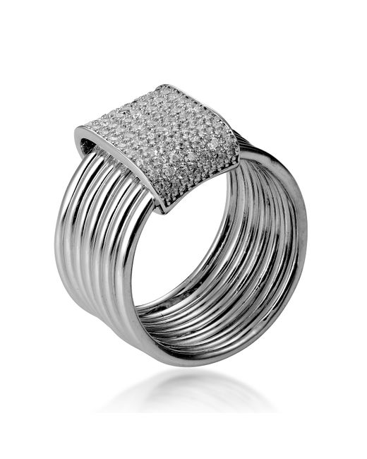 Orphelia Metallic 925 Sterling Ring
