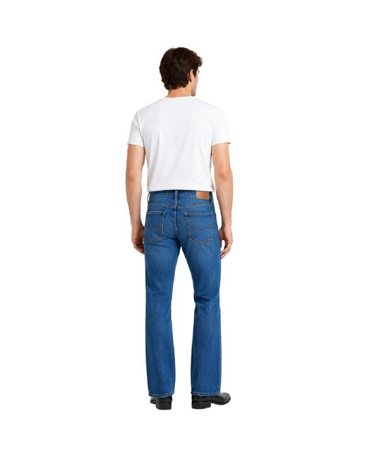 Levi's Slim Bootcut Jeans in het Blue