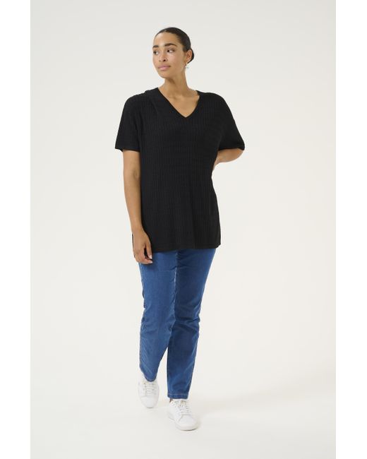 Kaffe Pullover Baggy Fit in het Blue