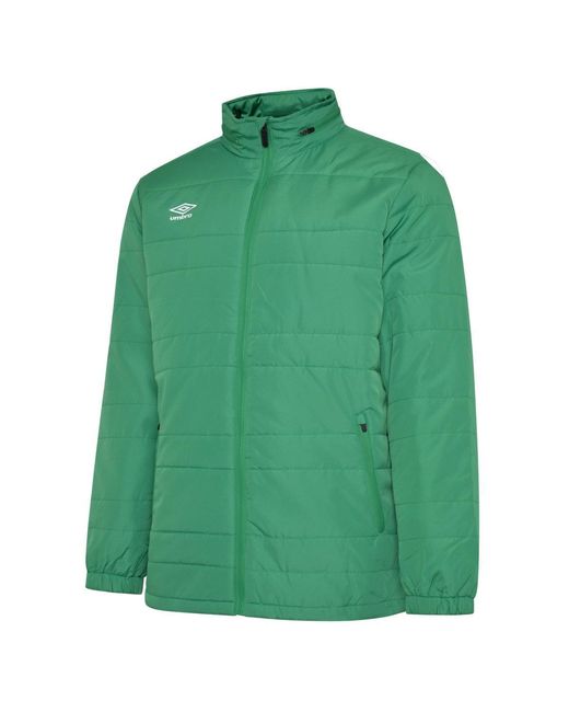 Umbro Green Club Essential Bench Jacket for men