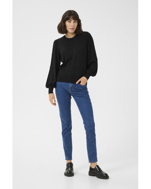 Kaffe Pullover Regular Fit in het Blue