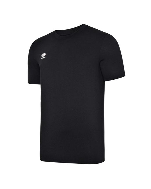 Umbro Black Club Leisure T-Shirt for men