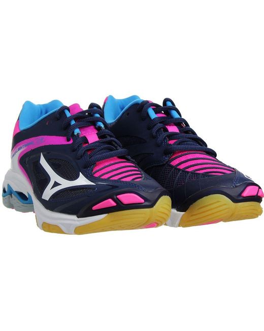 Mizuno Blue Wave Lightning Z3 Multicoloured Volleyball Shoes