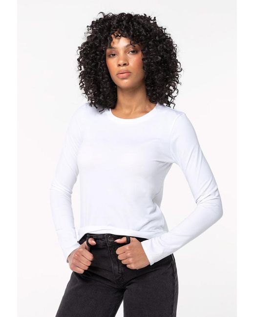 Basiclo Premium Longsleeve in het White