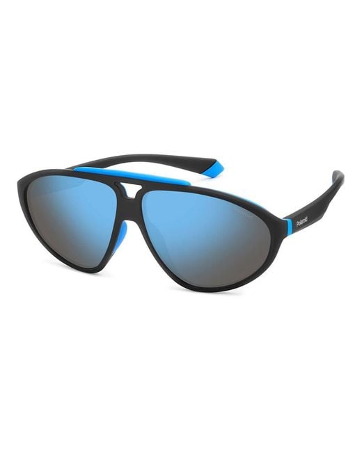 Polaroid Blue Rubber Sunglasses
