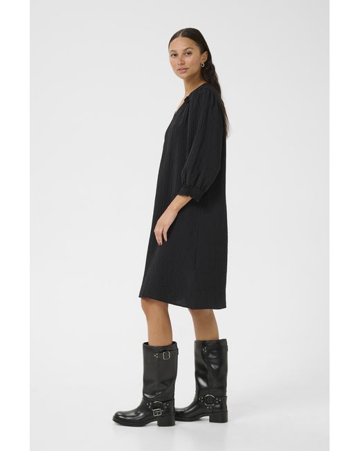 Kaffe Jurk A-Shape in het Black