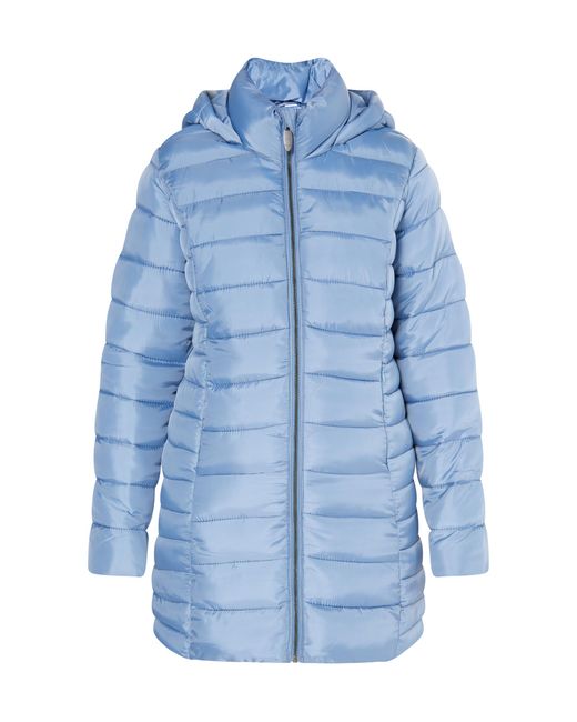 Usha Winterjas Denimblauw in het Blue