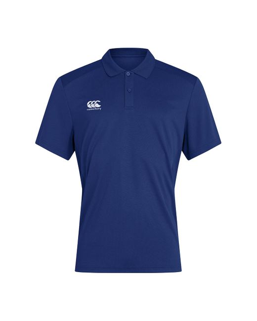 Canterbury Blue Club Dry Polo Shirt (Royal) for men