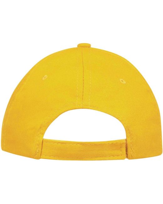 Sol's Yellow Sunny 5 Panel Baseballkappe