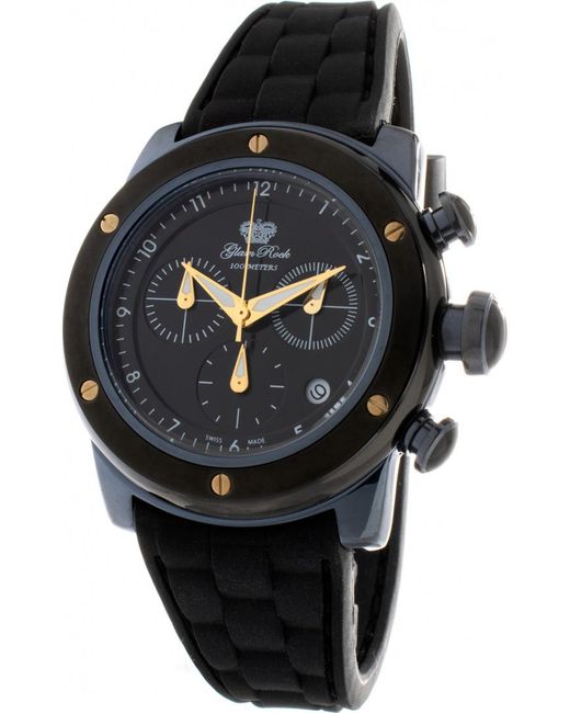Glamrocks Jewelry Black Gr50112 Ladies Watch