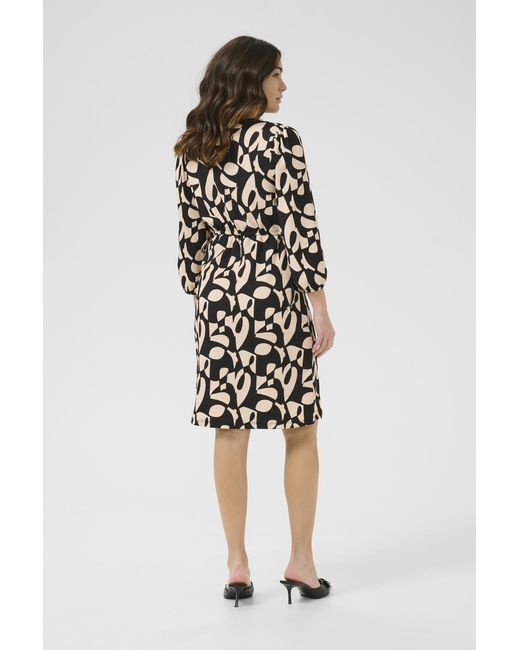 Kaffe Jurk Regular Fit Offwhite