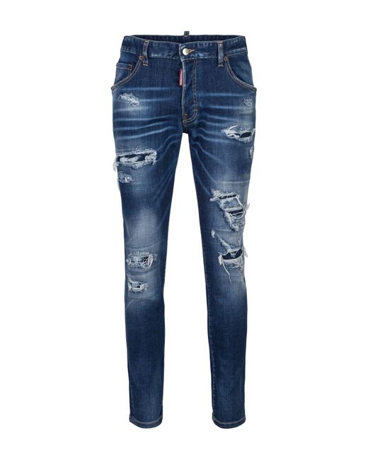 DSquared² Blue Jeans Skater Jean for men