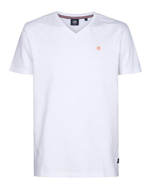 Petrol Industries T-Shirt Mit Logo Stingray Herren in White für Herren