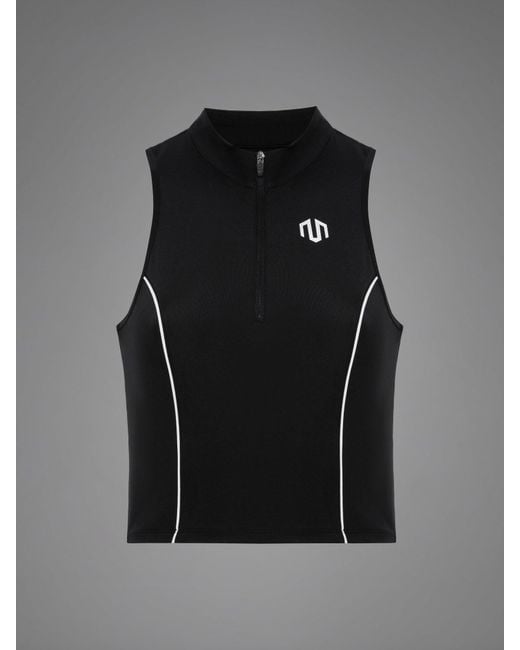 MOROTAI Black Kansei Chrome Zip Top