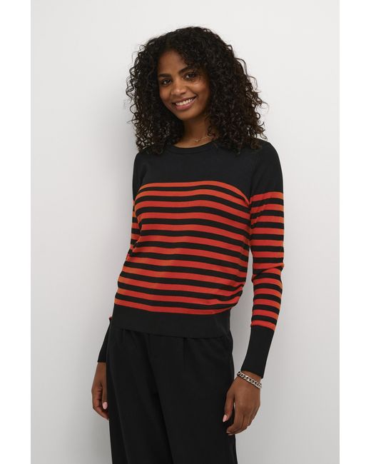 Kaffe Pullover Regular Fit in het Red