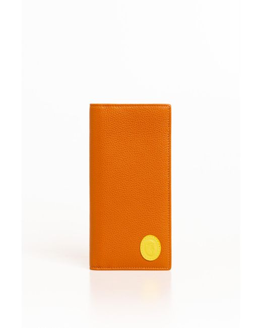 Trussardi Orange Wallet for men