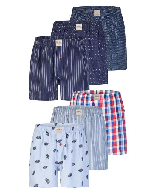 Phil & Co. Berlin Mannen Bokser Classics in het Blue voor heren