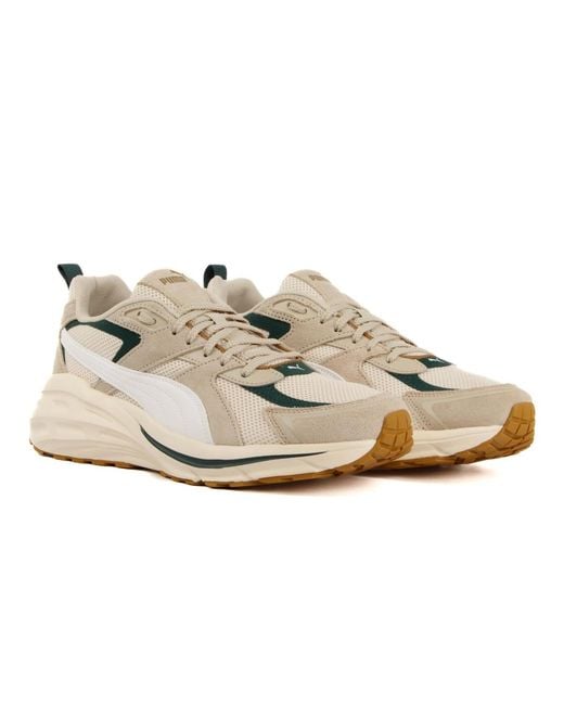 PUMA White Hypnotic Ls Sneakers for men