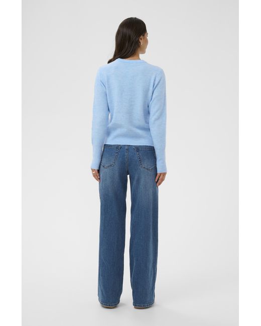 Kaffe Pullover Kaniel Pullover Regular Fit in het Blue