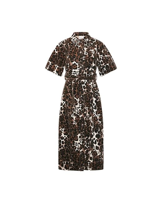 Noella Keisley-jurk In Bruin in het Black