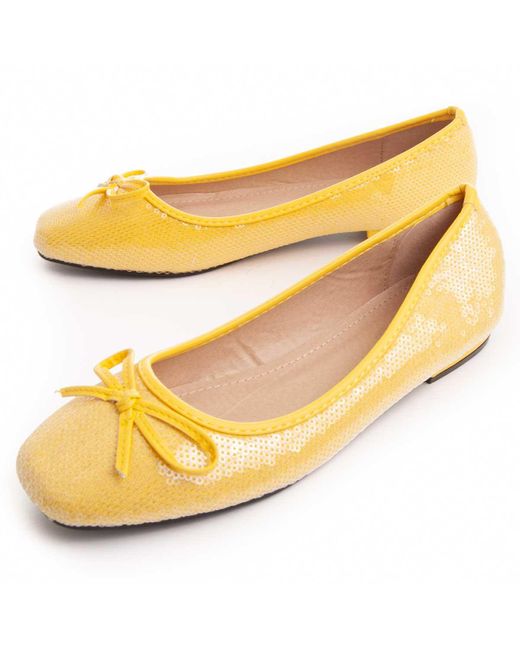 Montevita Yellow Ballerine Caliz
