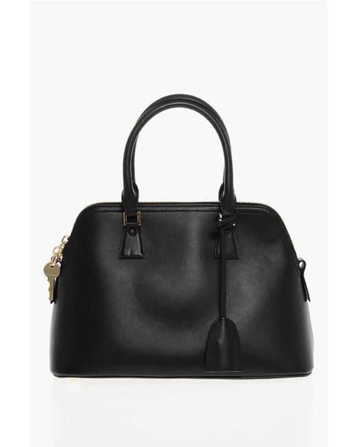 Maison Margiela Mm11 Leren 5ac-tas Met Afneembare Schouderband In Zwart in het Black