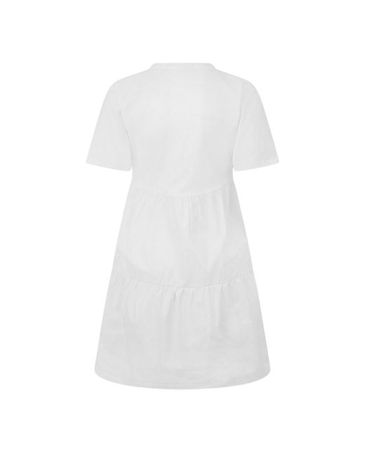 Threadbare Alexis Mini Jurk in het White