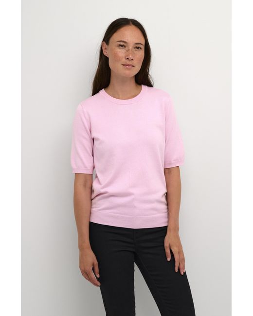 Kaffe Pullover Regular Fit in het Pink