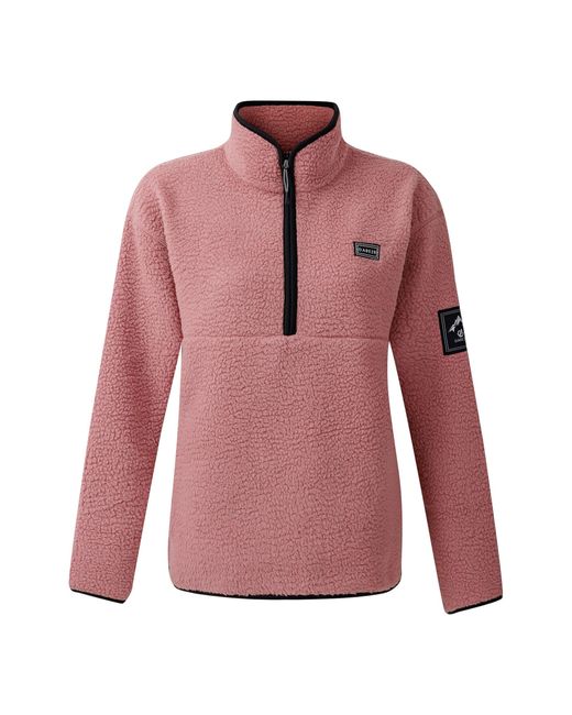 Dare 2b Pink Ladies Slide Out Fleece Top (Lilas)