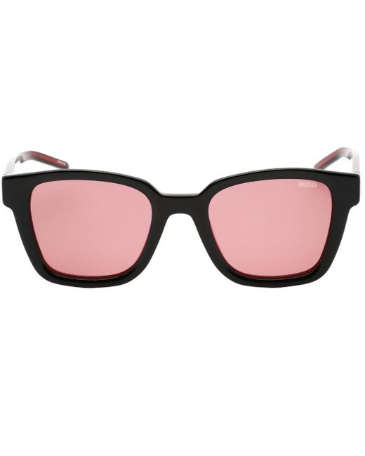 Boss Pink Burgundy Lensed Detail Sunglasses