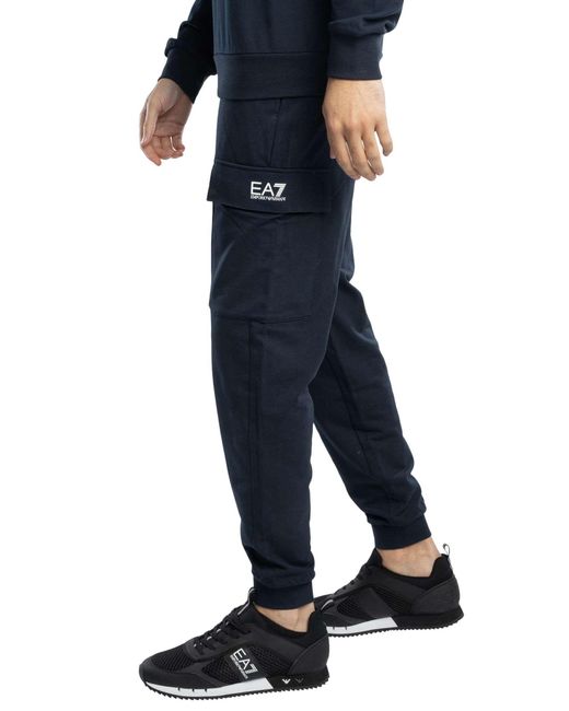 EA7 Core Identity Cargo Joggingbroek in het Blue voor heren