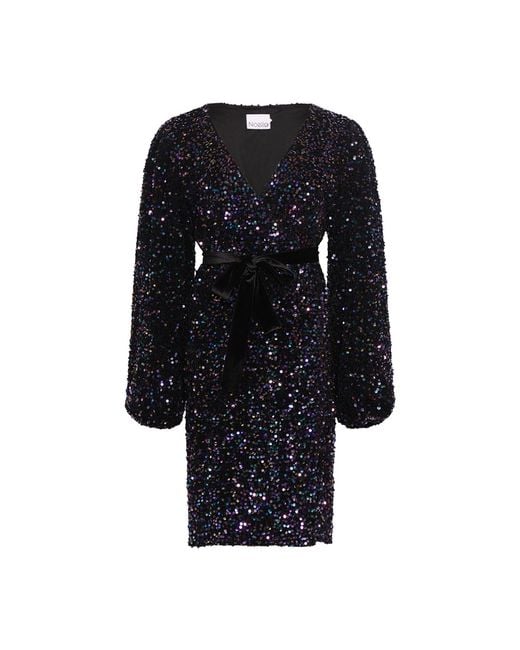 Noella Teagan Wikkeljurk In Lila in het Black