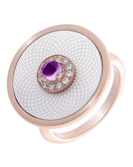 Orphelia Metallic 925 Sterling Ring