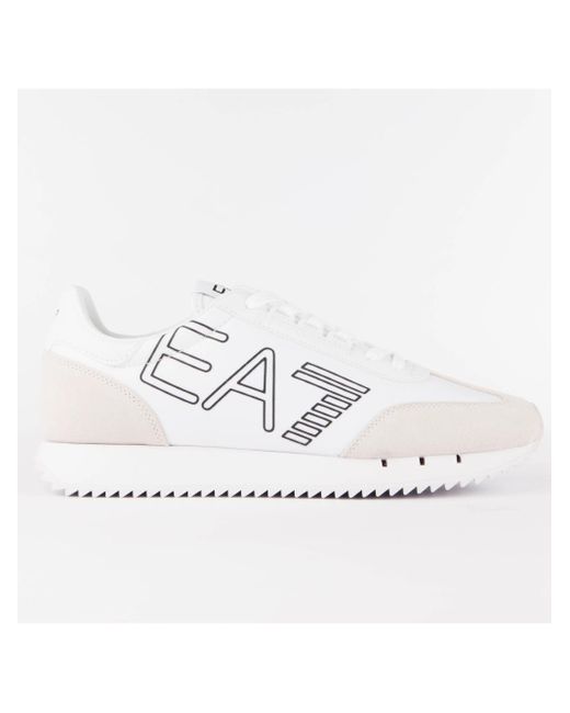 EA7 Sneaker Mann Eagle in White für Herren