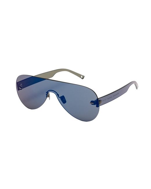 Belstaff Blue Gray Acetate Sunglasses